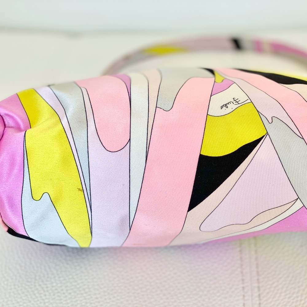 SOLD: Emilio Pucci Silk Vintage Handbag - Picture 7 of 15
